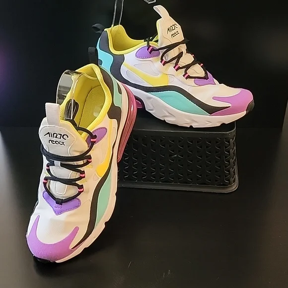 Nike Air7c React Airmax Bright Violet. Size 6Y or women's 7.5. Like new! - Picture 3 of 11